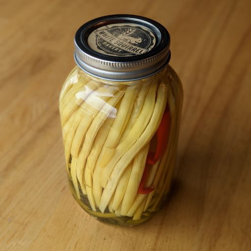 Spicy Pickled Beans
